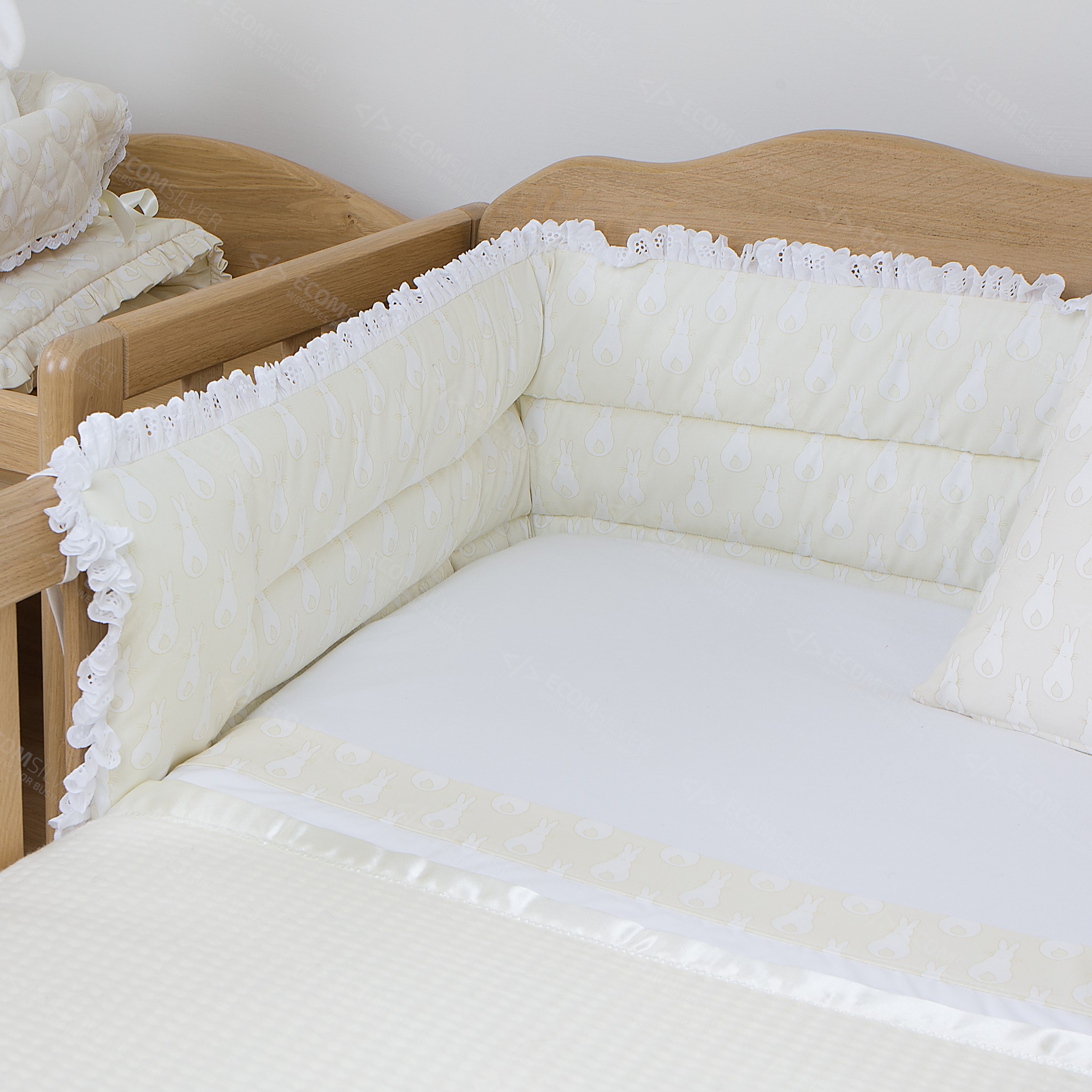 cream cot bedding sets