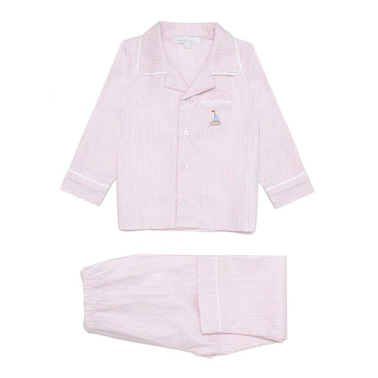 Bebe Bombom Pink Stripe Boat PJs