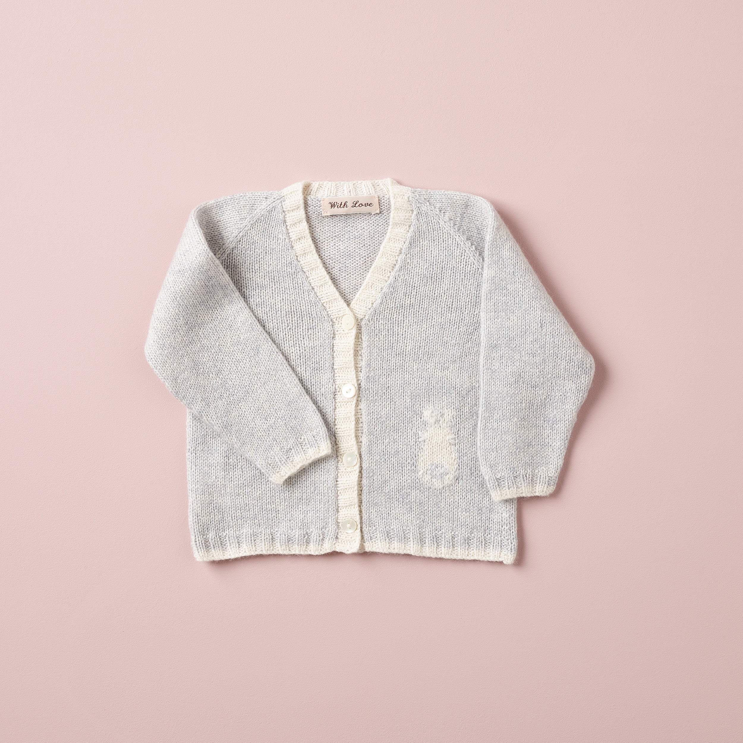 Cashmere Bunny Cardigan