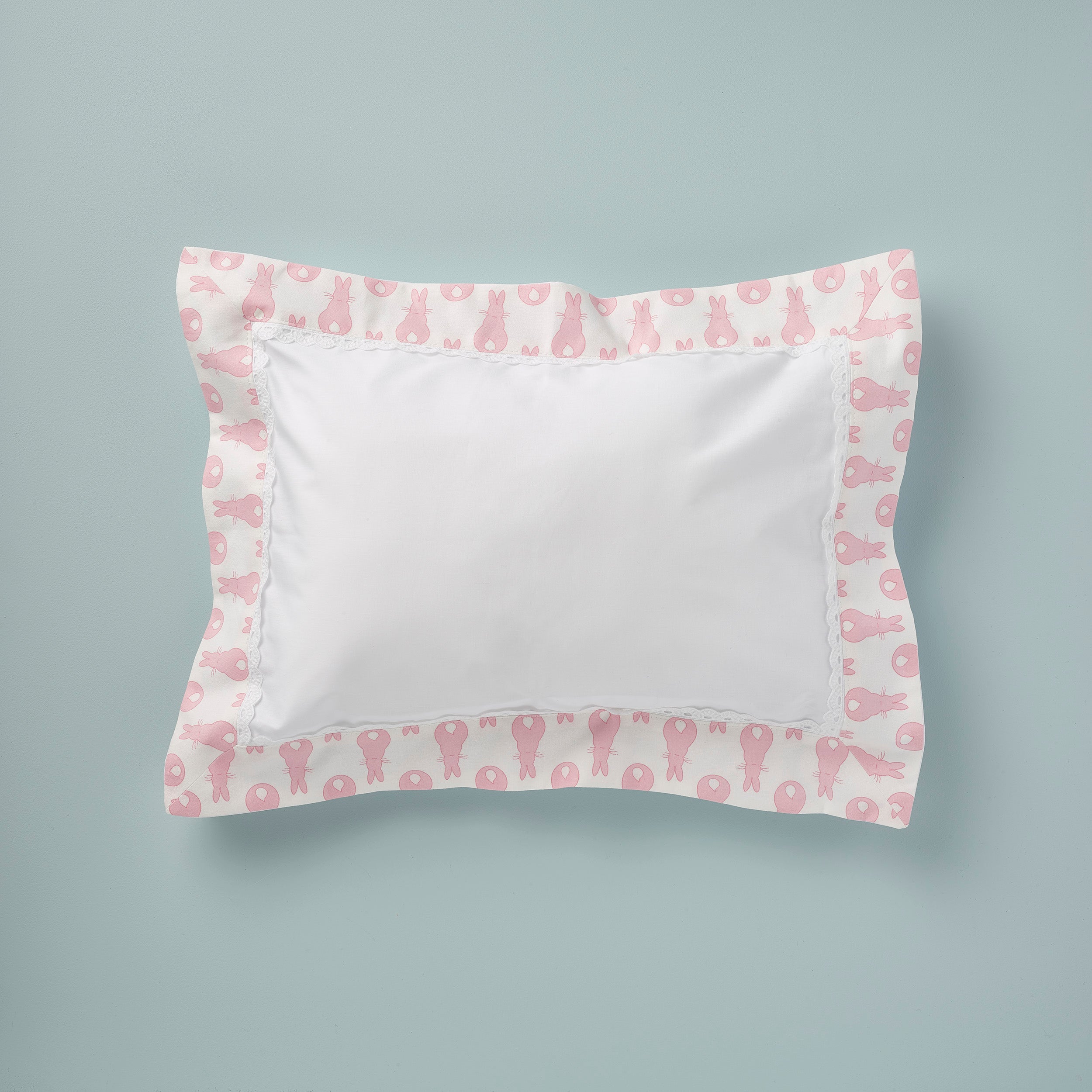 Pillowcase- Classic Rabbit Trellis