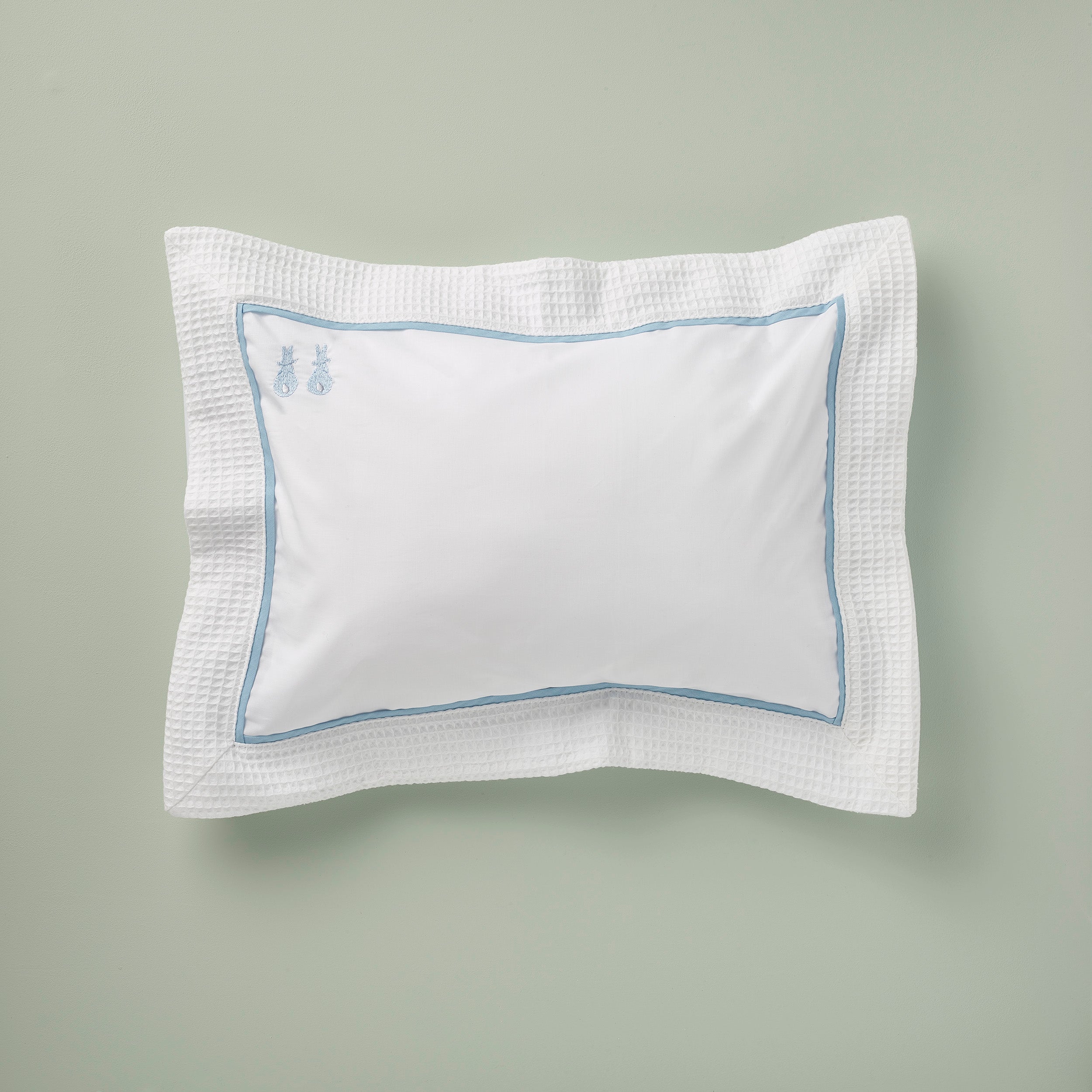 Pillowcase- Embroidered Bunny