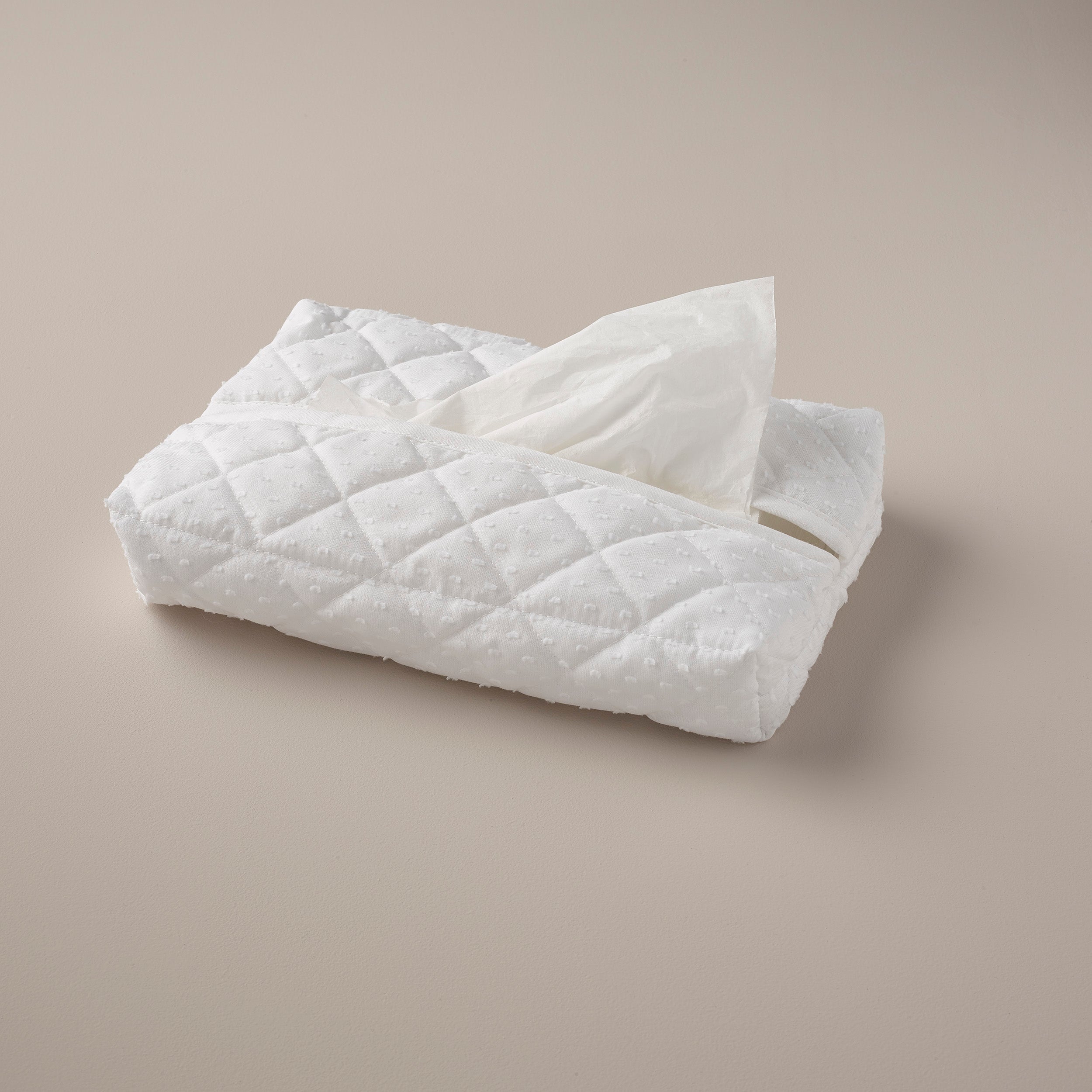 Tissue cover- Luxury Spot Voile