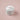 Cotton Wool Holder- Traditional Linen Stripe - Blue